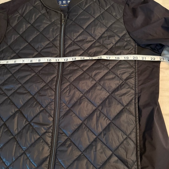 Polo Golf Ralph Lauren Mens Size M Black Waterproof Quilted Puffer Jacket Pony - Picture 15 of 15